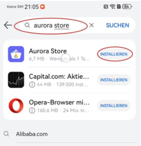 Wie kann ich Google Play auf Huawei-Geräten installieren?